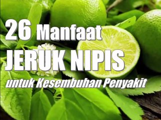 Manfaat Jeruk Nipis untuk Kesembuhan Penyakit