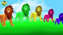 Lion Cartoon Finger Family Nursery Finger Family Rhymes Kids World Finger Family Rhymes