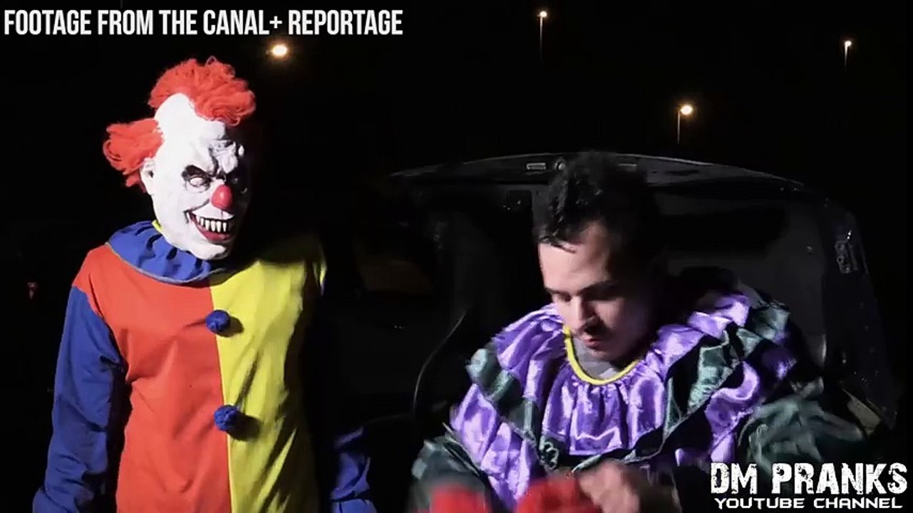 Payasos diabólicos le jugaron despiadada broma a un periodista