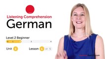 German Listening Practice - Asking about a Restaurant's Opening Hours in German