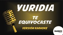 Yuridia - Te equivocaste - Versión Karaoke