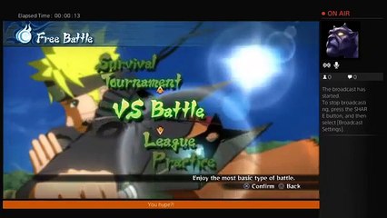 NARUTO SHIPPUDEN: ultimate Ninja STORM 4 [LIVE] (1024p FULL HD)