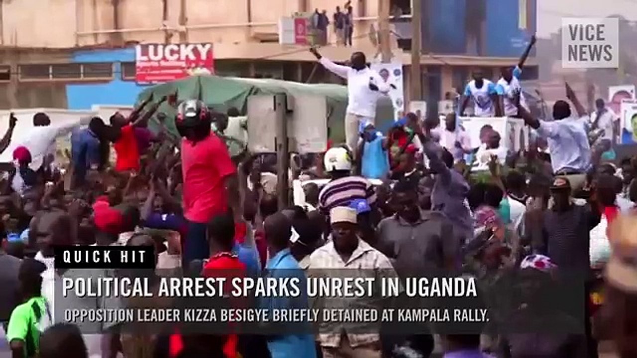 Political Arrest Sparks Unrest in Uganda: VICE News Quick Hit (FULL HD)