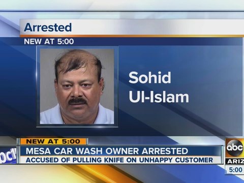 Mesa car wash owner arrested