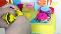 Peppa Pig Mini Kitchen Peppa Pig Cooking Playset Cocinita Peppa Pig Play Doh Food Toy Videos