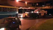 Terör örgütü yandaşları Gaziantep D400 karayolunu kapattı