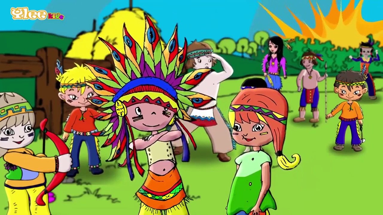 Dieci piccoli indiani canzone per bambini Yleekids Italiano