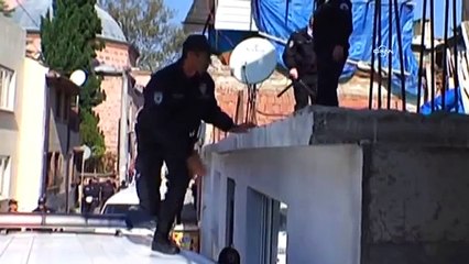 Bursa’da olaylı yıkım