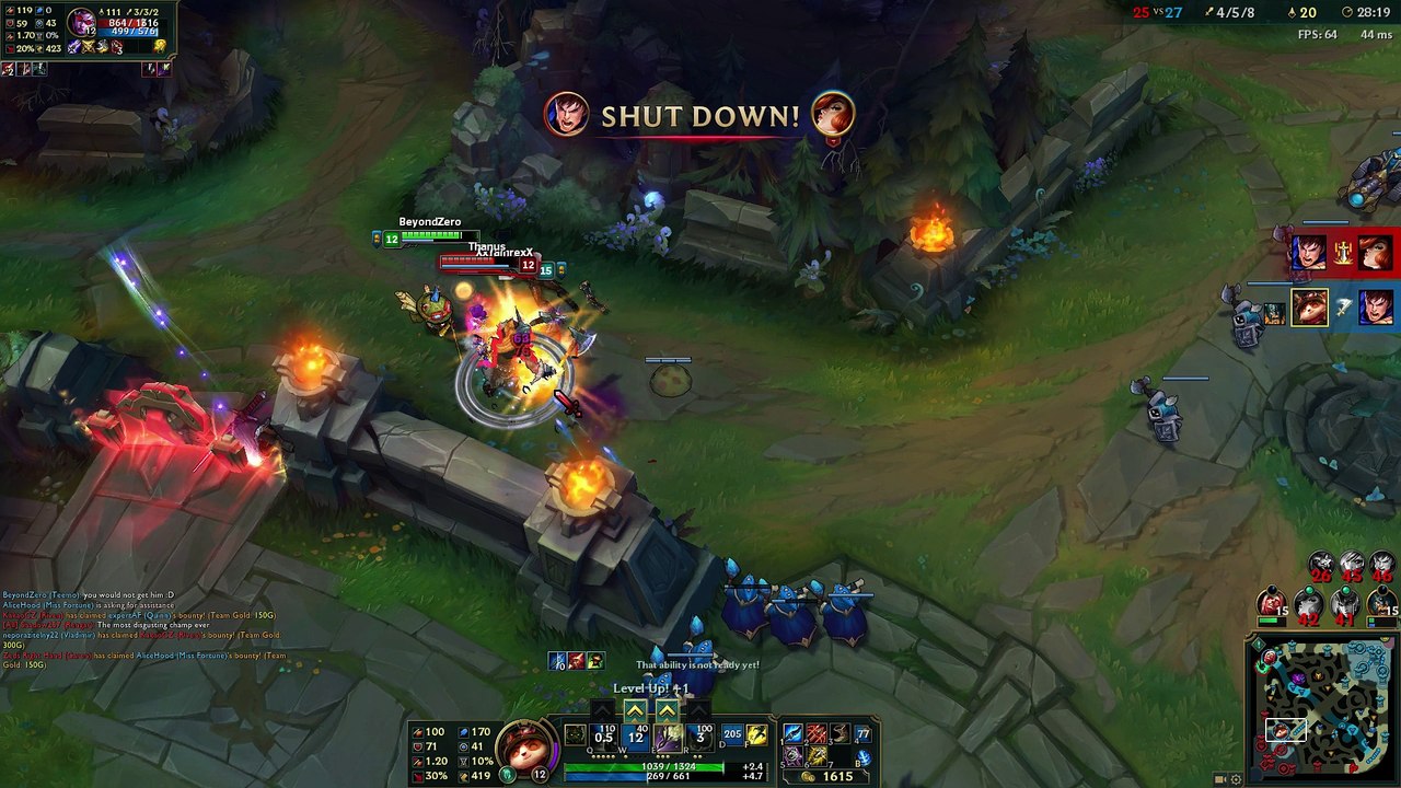 League of Legends - Scoring Double Kills in Teemo