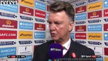 Sunderland 2 1 Manchester United Louis van Gaal Post Match Interview