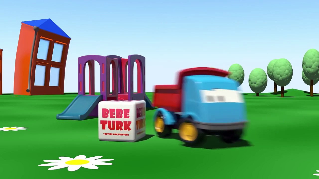 Çizgi Film Yarış Arabası Sağ ve Sol öğreniyoruz (Itsy cars)