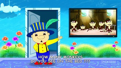 Five Little Monkeys (HD) Rhyme Time Popular Nursery Rhymes for Children