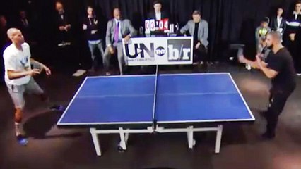 Drake Battles Reggie Miller in Ping Pong