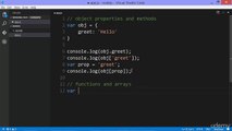Learn and Understand NodeJS 032 - Javascript Aside - Object Properties, First Class Functions, and Arrays