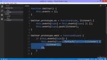 Learn and Understand NodeJS 033 - The Node Event Emitter - Part 1