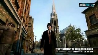 Le Testament de Sherlock Holmes - E3 2011 trailer (360p)