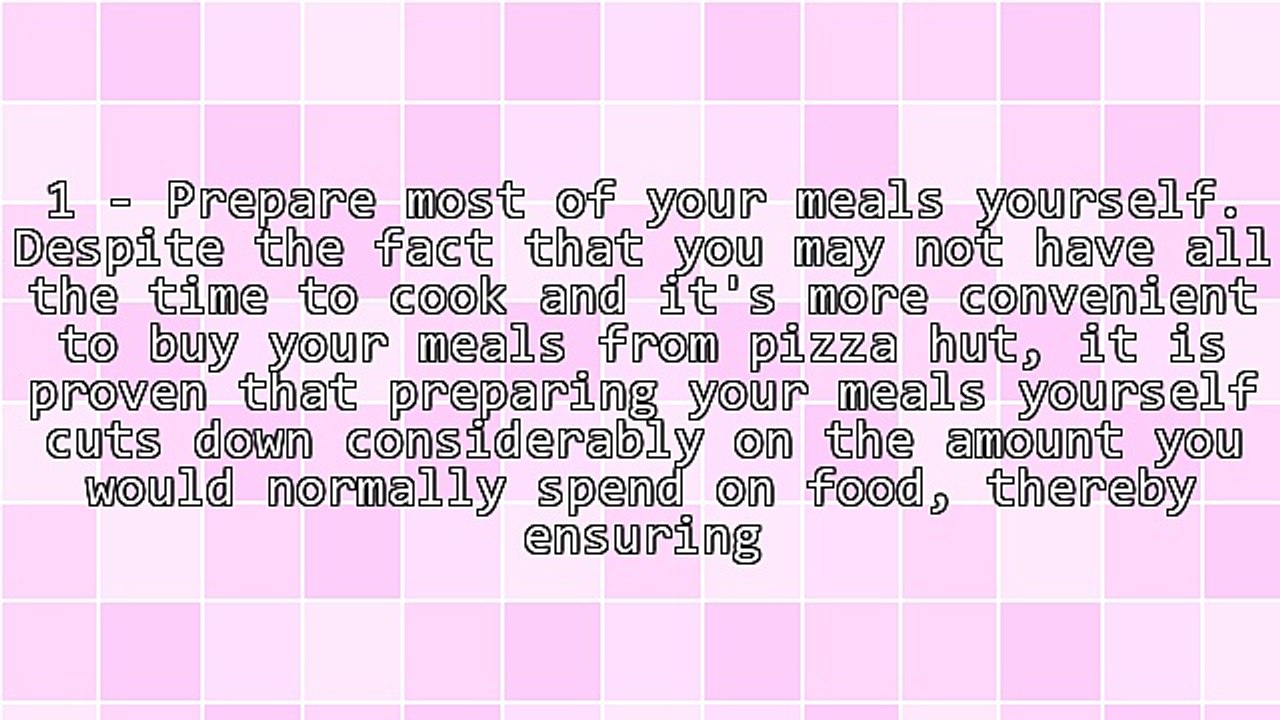 5 Ways To Plan A Cheap Healthy Diet