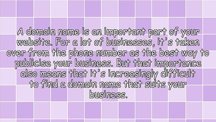 Finding an Available Domain Name for Your Website