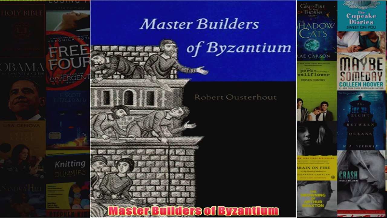 Download PDF  Master Builders of Byzantium FULL FREE