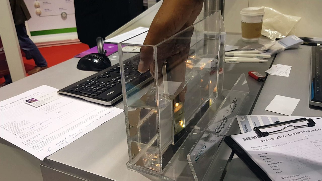 3M 1230 DEMO ON INTERSEC DUBAI