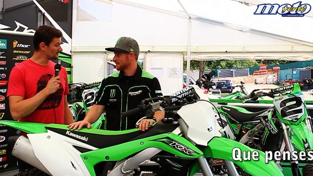 Essai Kawasaki 450 KXF 2016 ©