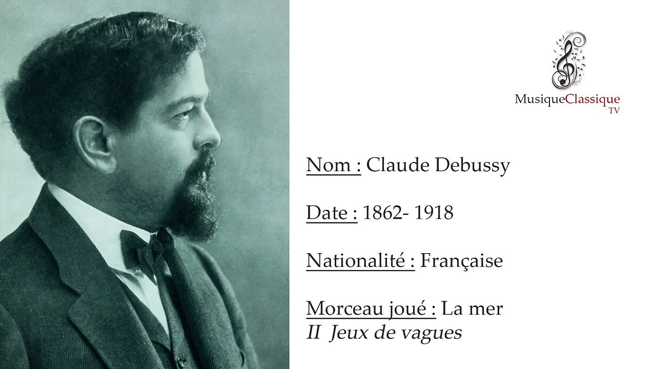 ♬ DEBUSSY | LA MER, II JEUX DE VAGUES ♬ | MUSIQUE CLASSIQUE TV ♬
