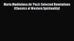 Download Maria Maddalena de' Pazzi: Selected Revelations (Classics of Western Spirituality)