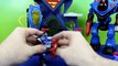 Disney Big Hero 6 Baymax saves Superman & Spiderman from Imaginext Darkseid DC Superhero J