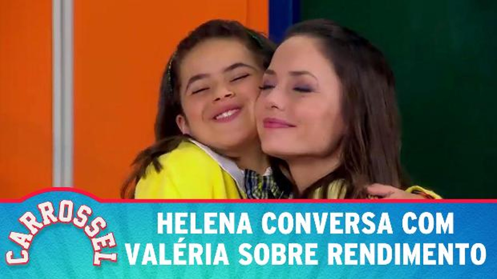 Helena conversa com Valéria sobre rendimento