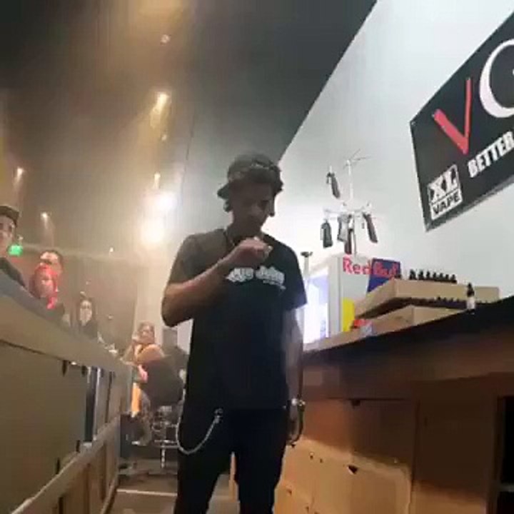 huge smoke