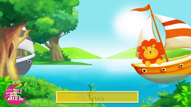 Apprendre les couleurs avec les véhicules - Trains, avions, motos, voitures..