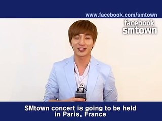 FACEBOOK SMTOWN OPEN INTERVIEW.(BY LEETEUK FROM SUPER JUNIOR)