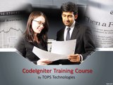 CodeIgniter Training Course, CodeIgniter Institute & Training Center