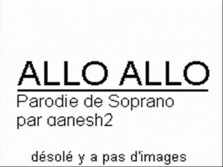 Soprano - Allo Allo (No Instrument Version) 🎶