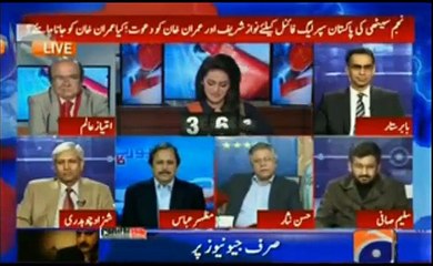 Intresting answer of Hasan Nisar