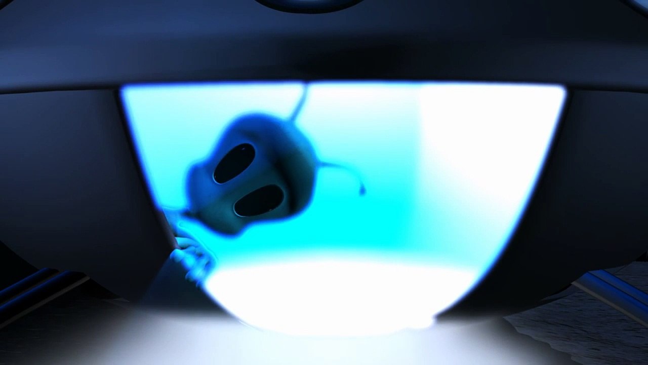 OVNI Animacion 3d - Close encounters Animation UFO