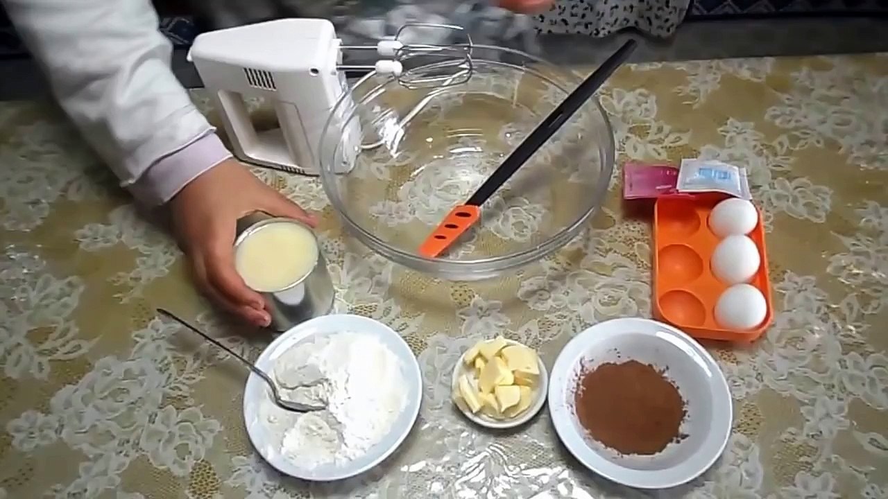 طريقة تحضير خبزة بالحليب المكثف المحلى Tunisian Cuisine préparer le pain de lait condensé