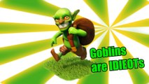 Clash of clans - GOBLINS ARE IDIOTS