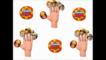 family finger song | fireman sam sam le pompier chanson en anglais