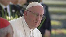 El papa pide a los jóvenes mexicanos alejarse del narcotráfico y la violencia