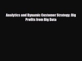 Download Analytics and Dynamic Customer Strategy: Big Profits from Big Data Read Online