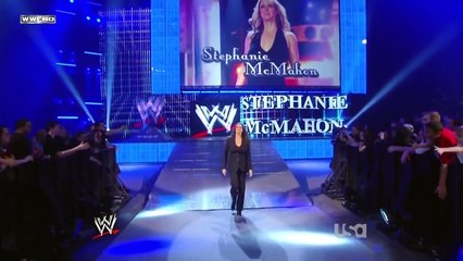 Stephanie McMahon Confronts Randy Orton at 1-26-2009