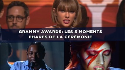 Grammy Awards: Les 5 moments phares de la cérémonie