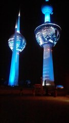 Best Dancing Lights Show on Kuwait Towers !