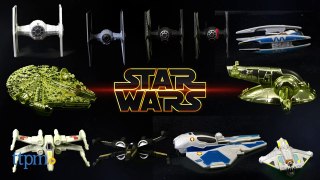 Hot Wheels Star Wars Hero & Villain Starships from Mattel