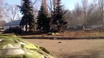 Блокпост АТО стрельба из СПГ / Ukrainian checkpoint shooting of SPG-9