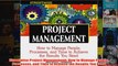 Download PDF  Streetwise Project Management How to Manage People Processes and Time to Achieve the FULL FREE