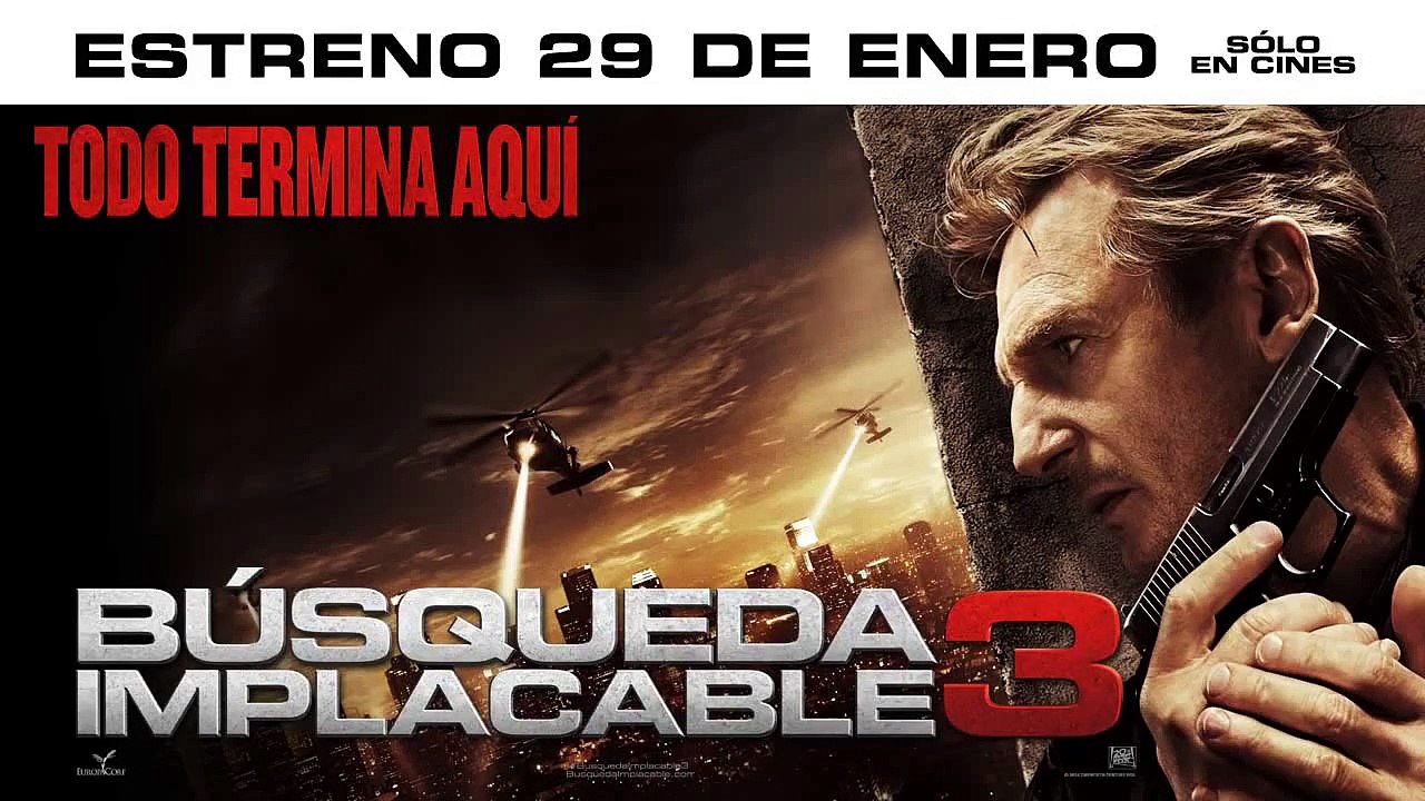 Busqueda Implacable 1 Pelicula Completa En Espanol Búsqueda Implacable 3 | Spot - Dailymotion Video