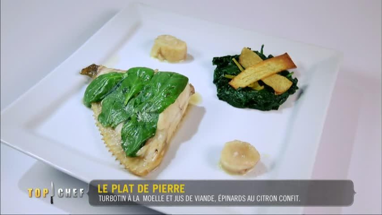 Le mentor de Pierre découvre son assiette