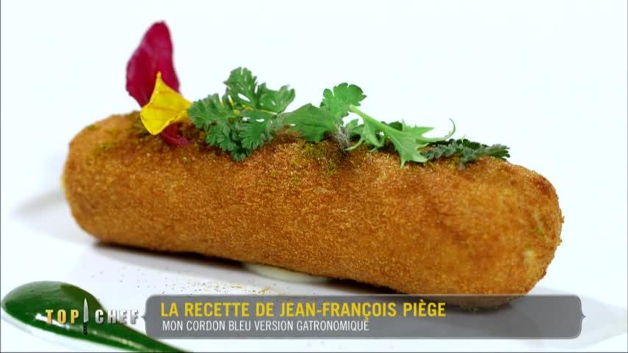 La recette de cordon bleu de Jean-François Piège